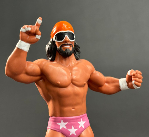 Macho man figure pink - man,